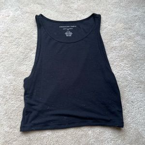 Small American Eagle soft & sexy ribbed Halter tank top.